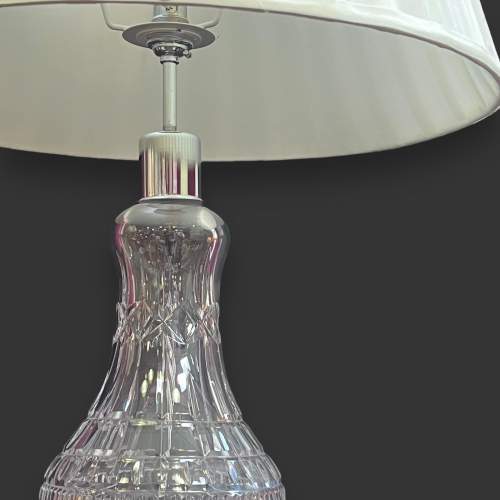 Waterford Crystal Cut Glass Table Lamp image-3