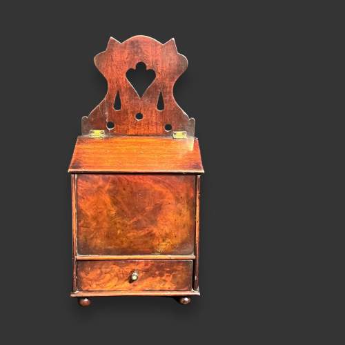 Georgian Mahogany Candle Box image-2