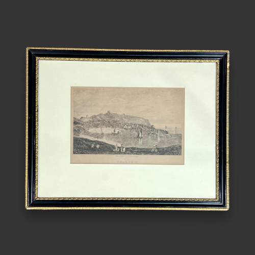 19th Century Engraving of Scarborough by J Greenwood image-1