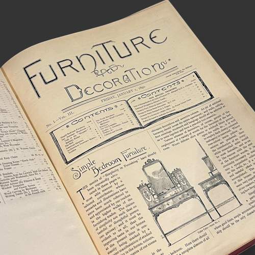 Third Volume of Furniture and Decoration by Timms and Webb 1892 image-4