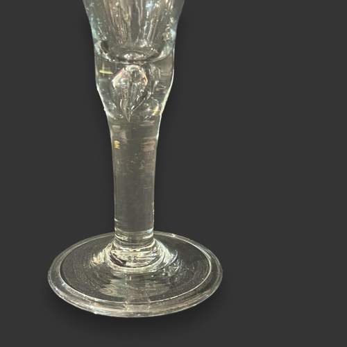 Georgian Teardrop Stem Wine Glass image-2