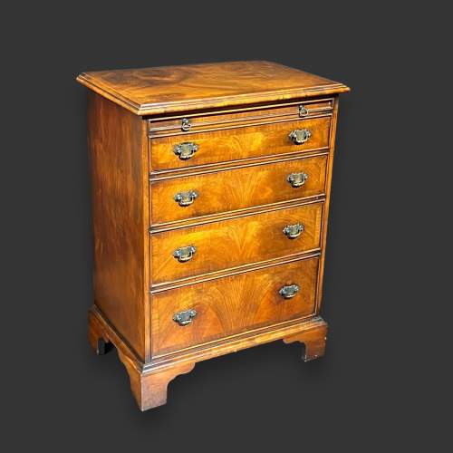 Mid 20th Century Small Mahogany Chest of Drawers image-1