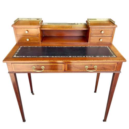 20th Century Mahogany Writing Table image-1