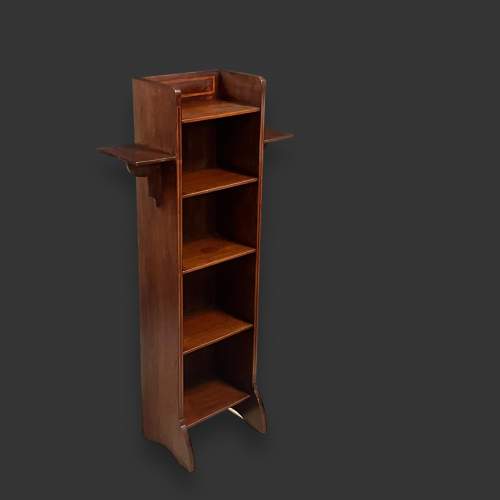 Small Edwardian Mahogany Bookcase image-1