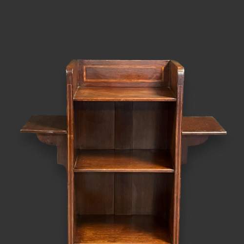 Small Edwardian Mahogany Bookcase image-2