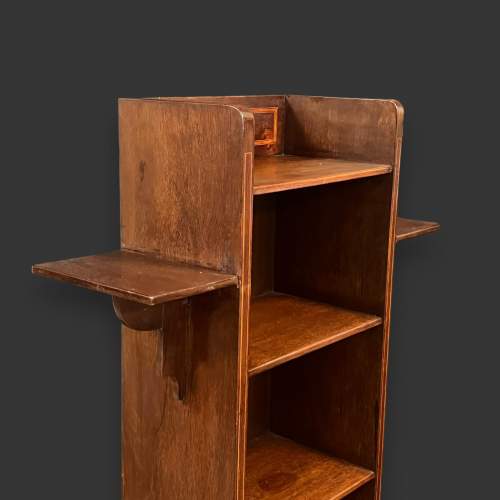 Small Edwardian Mahogany Bookcase image-3