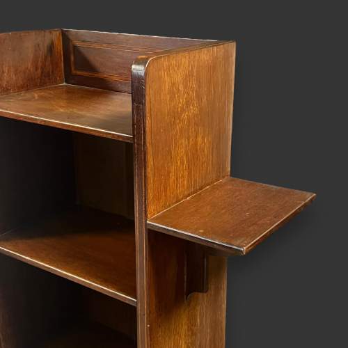 Small Edwardian Mahogany Bookcase image-5