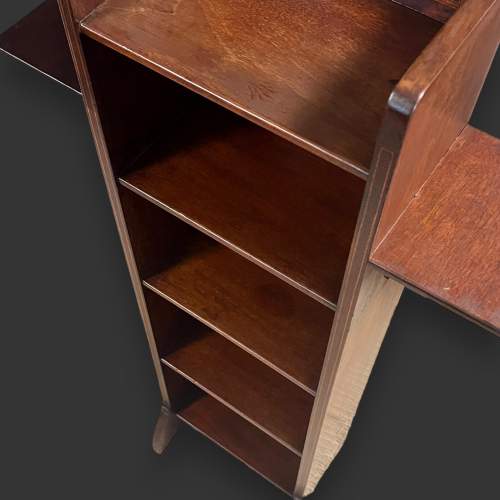 Small Edwardian Mahogany Bookcase image-6