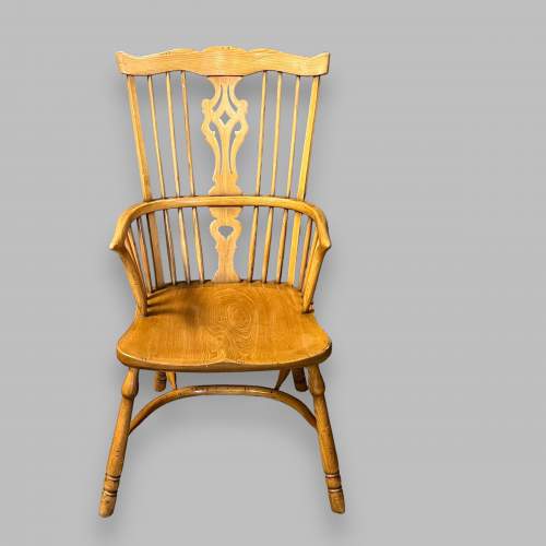 Elm Stick Back Windsor Chair image-2