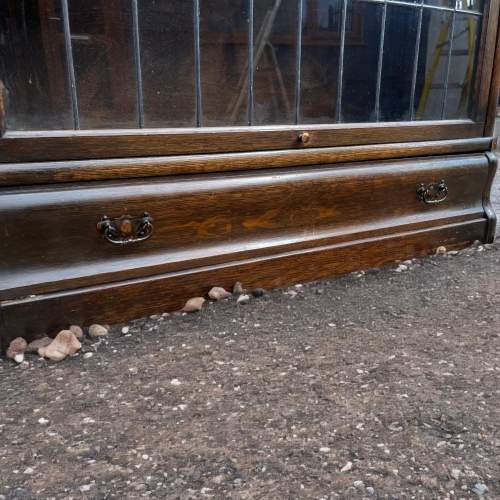 A Good Pair of Oak Globe Wernicke Bookcases image-2