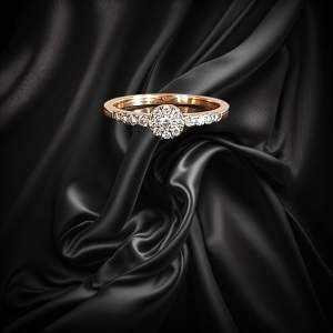 18ct Gold 0.25ct Diamond Ring. Birmingham 2023