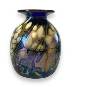 Rick Hunter American Signed Glass Vase