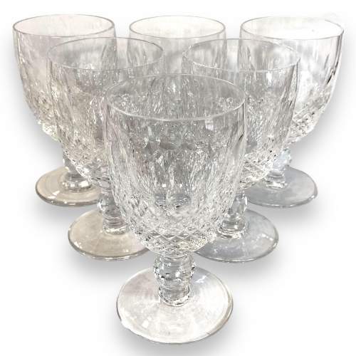 Waterford Crystal Colleen Six Claret Wine Glasses image-1