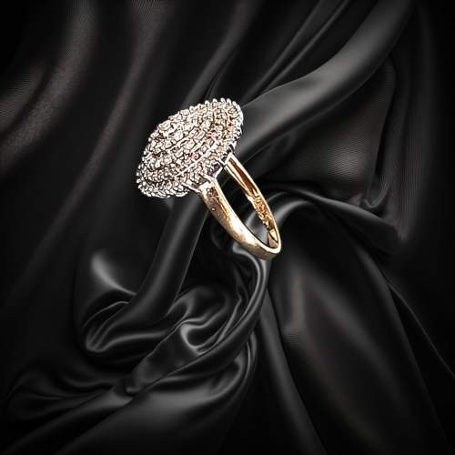 Gold 1ct Diamond Ring image-1