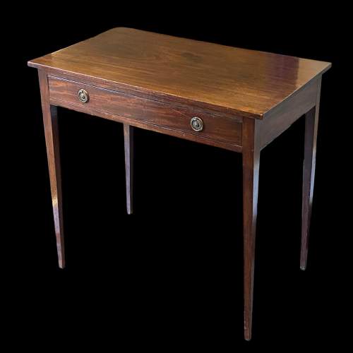 Georgian Mahogany Side Table image-1