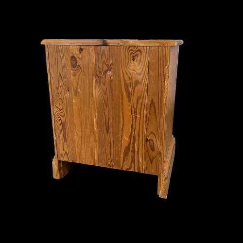 Solid Pine Bedside Chest image-3