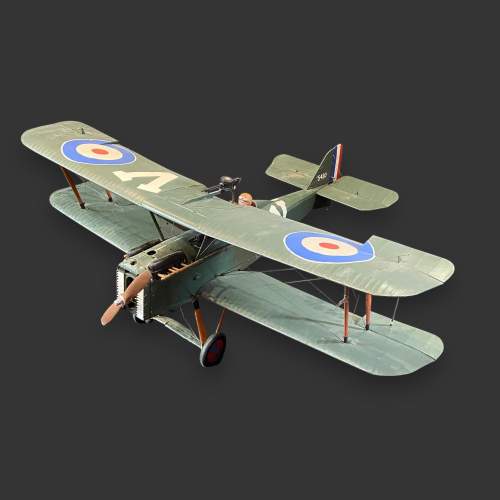 Large RAF SE5a Model Aeroplane image-1