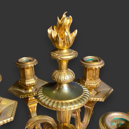 19th Century French Louis XIV Style Candelabra by Henry Dasson image-2