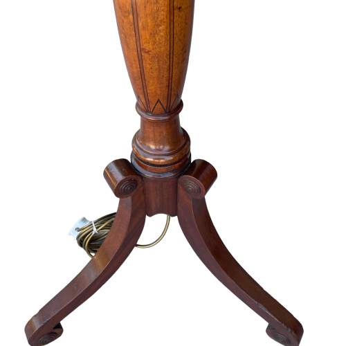 A Pair of Mahogany Standard Lamps image-3