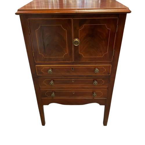 Georgian Bedside Cabinet image-1