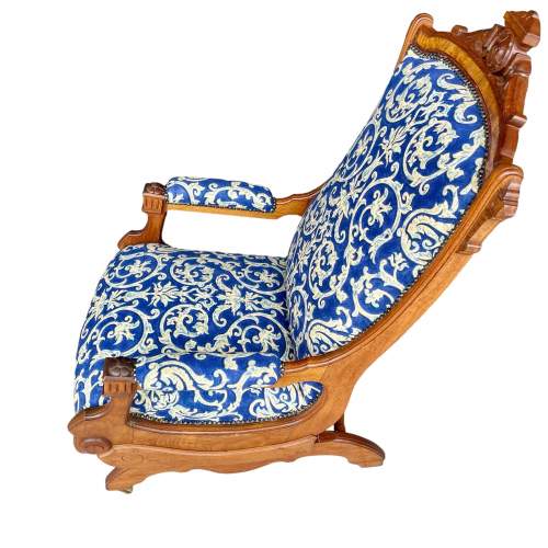 Walnut Rocking Chair image-2