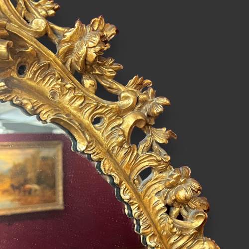 19th Century Ornate Giltwood Framed Mirror image-4