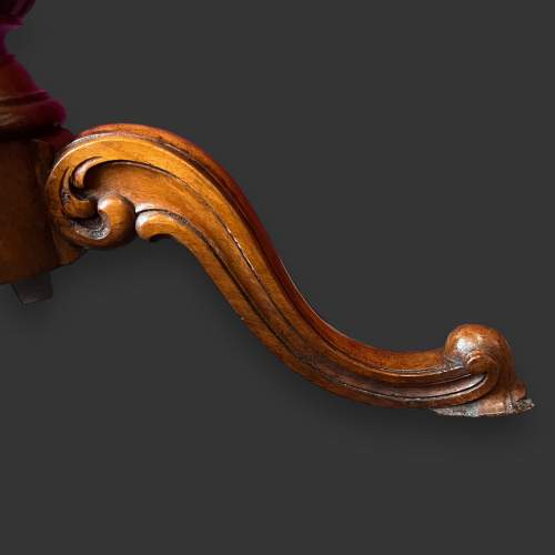 Early Victorian Satinwood and Rosewood Inlaid Pedestal Table image-6