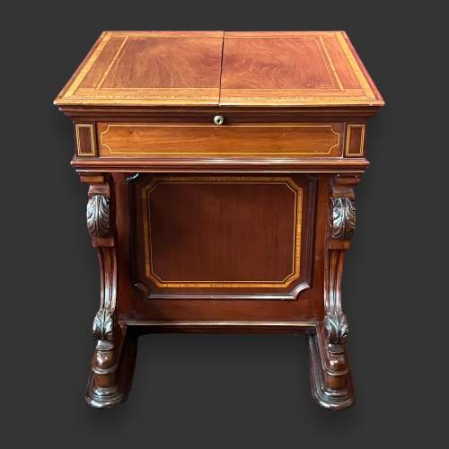 Edwardian Mahogany Surprise Desk image-4