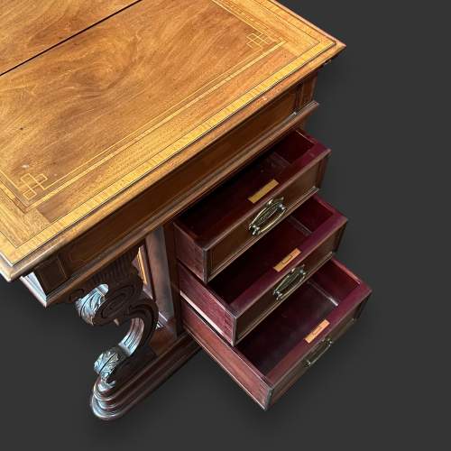 Edwardian Mahogany Surprise Desk image-5