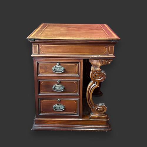 Edwardian Mahogany Surprise Desk image-6