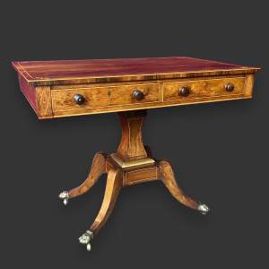 Regency Period Pedestal Centre Table