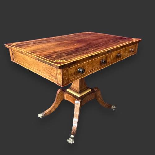 Regency Period Pedestal Centre Table image-2