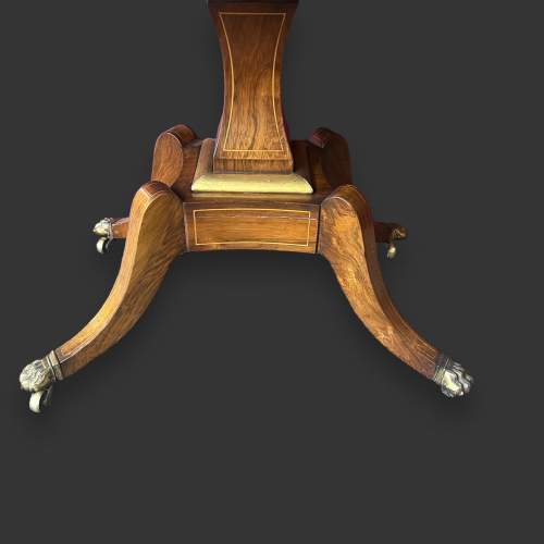 Regency Period Pedestal Centre Table image-5