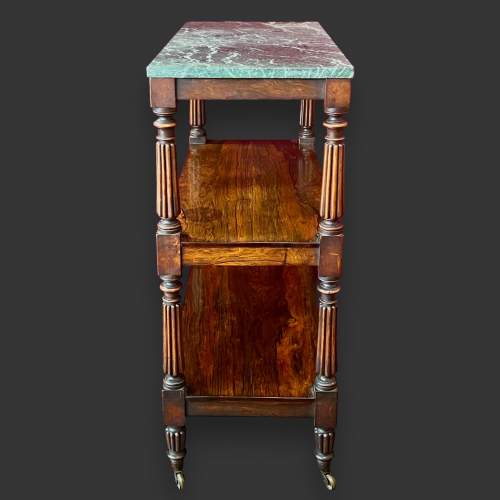 William IV Rosewood Three-Tier Dumb Waiter image-3