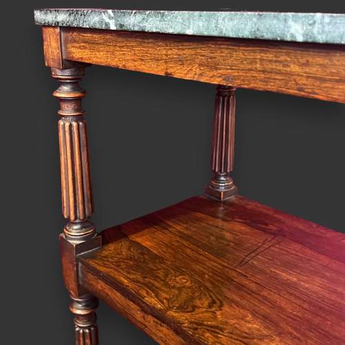 William IV Rosewood Three-Tier Dumb Waiter image-4