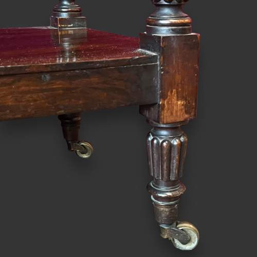 William IV Rosewood Three-Tier Dumb Waiter image-6