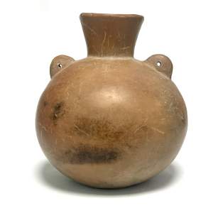 Pre Columbian Lambayeque Culture Jar