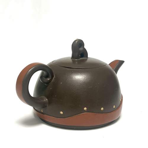 Rare Chinese Yixing Pottery Teapot image-2