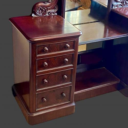 Victorian Mahogany Dressing Table image-2