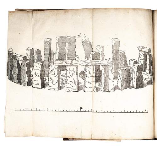 Rare Antique 17th Century Book on Stonehenge by Inigo Jones image-4