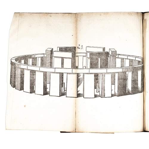 Rare Antique 17th Century Book on Stonehenge by Inigo Jones image-5