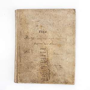 Rare 19th Century Handwritten Government Accounts Book