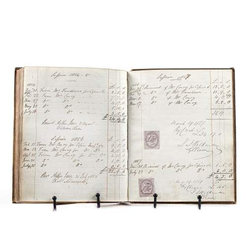 Rare 19th Century Handwritten Government Accounts Book image-4