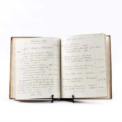 Rare 19th Century Handwritten Government Accounts Book image-5