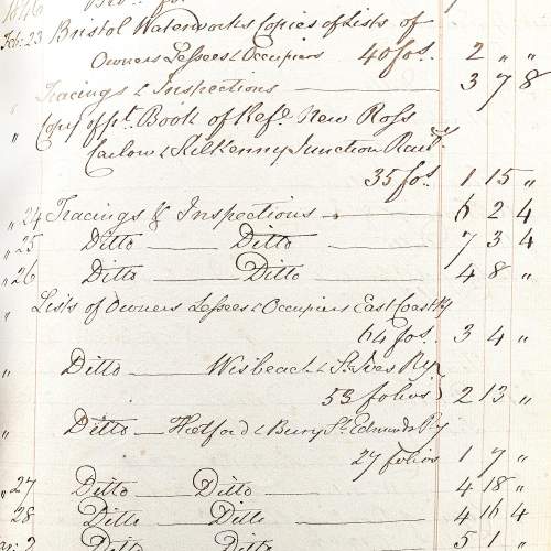 Rare 19th Century Handwritten Government Accounts Book image-6