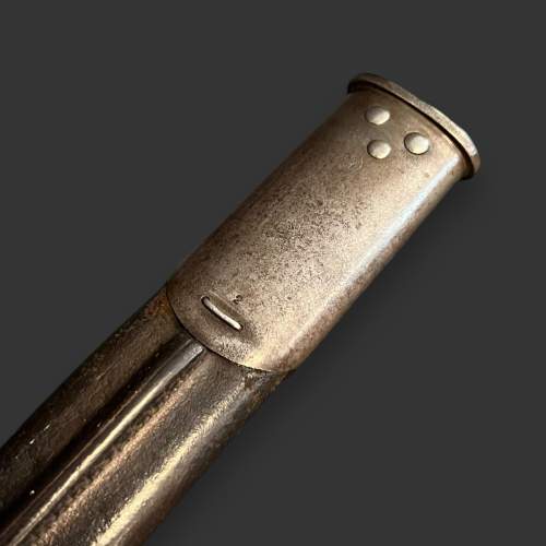 WWI British 1907 Pattern Bayonet and Scabbard image-4