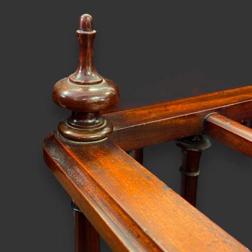 Large Victorian Mahogany Canterbury image-3