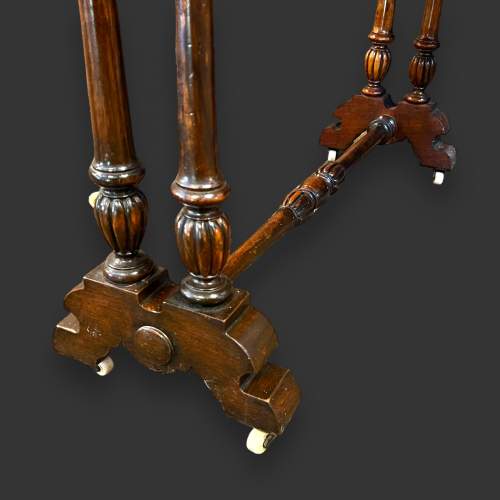 Victorian Burr Walnut Sutherland Table image-5