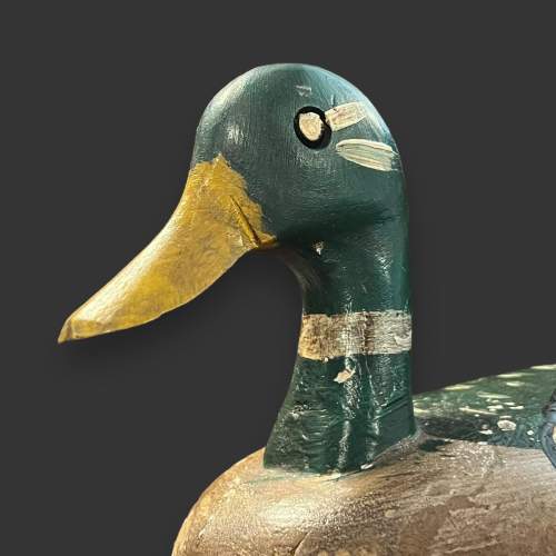 Vintage Hand Painted Decoy Duck image-2