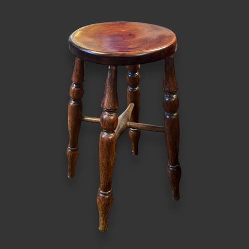 Ash and Elm Boston Stool image-1